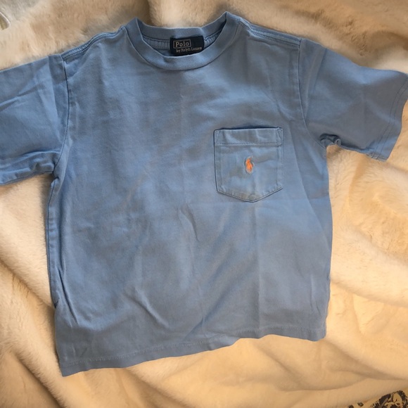Polo Ralph Lauren Other - Polo T Shirt Boys 4 T blue shirt sleeve w/ pocket